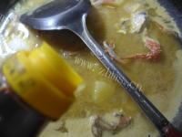 咖喱螃蟹土豆汤的做法图解七