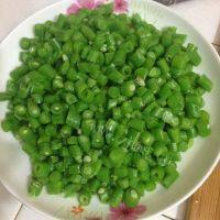 美味的豆角煎蛋做法图解2)