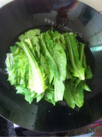家常菜油麦菜做法图解2)