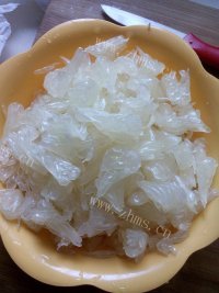 咸甜适中的蜂蜜柚子茶做法图解6)