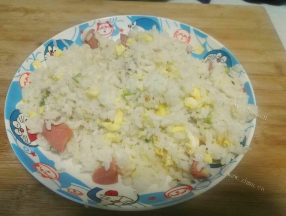 香脆可口的火腿蛋炒饭