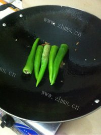 家常菜肉酿青椒做法图解5)