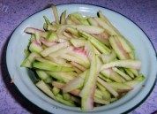酸辣西瓜皮做法图解1)
