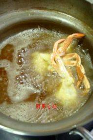 葱姜炒蟹做法图解5)