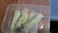 美味蔬菜春卷做法图解9)