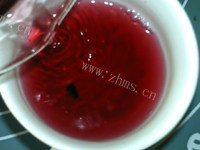 养身的洛神玫瑰花茶做法图解7)