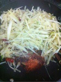家常菜爆炒土豆丝做法图解10)