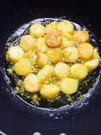 美味的铁板日本豆腐做法图解4)