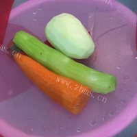 家常菜炒三丝做法图解1)