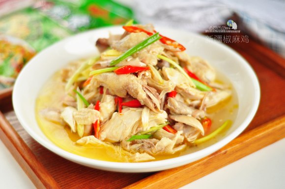 珍馐美味的椒麻鸡