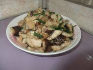 家常香菇炒肉片做法图解6)