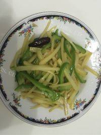 家常菜素炒土豆丝