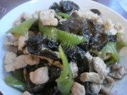 木耳炒肉片