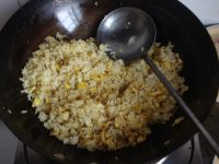 美味的咖喱蛋炒饭