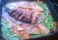 鲜美的烧鱼汤的做法图解六