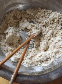 自制麻酱烧饼做法图解3)