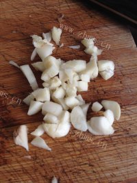 家常菜蒜香菠菜做法图解1)