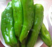 「DIY美食」虎皮尖椒做法图解1)