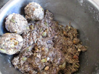 自制梅干菜烧饼做法图解14)