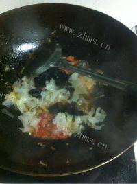 家常菜莲藕炒肉做法图解4)