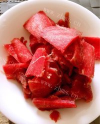 家庭版洋葱炒牛肉做法图解3)