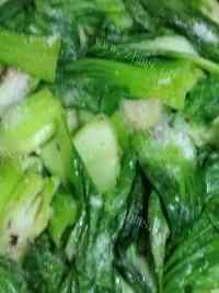 家常菜香菇上海青做法图解9)