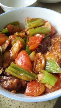 家常菜肉末烧茄子