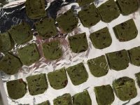 自制抹茶蔓越莓饼干做法图解3)