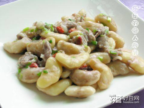 菱角炒肉