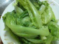 口舌生香的白灼生菜
