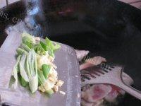 肉片炒鲜蘑做法图解10)
