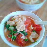 营养的西红柿豆面疙瘩汤的做法图解十一