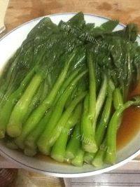 家常菜油淋菜心