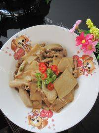 杏鲍菇炒肉（简单版）