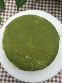 香气浓郁的抹茶千层蛋糕做法图解13)