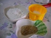 芝麻紫薯饼做法图解2)