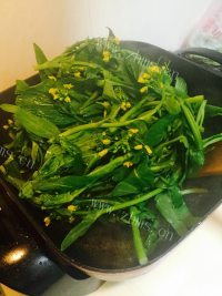 家常菜清炒菜心做法图解4)