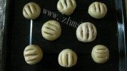 口感丰富的豆沙老婆饼