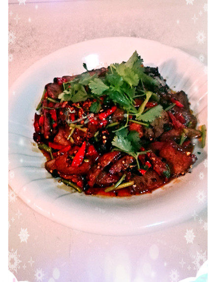 色香味俱全的麻辣牛肉