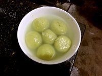 美味的翡翠蔬菜汤圆做法图解8)