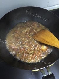 美味的红烧芝香排骨做法图解14)