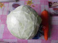 家常菜清炒椰菜做法图解1)
