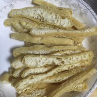 家常干煸豆腐皮做法图解2)