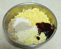 美味的鸡肉玉米肠做法图解7)