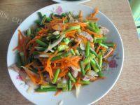 家常菜肉丝蒜薹