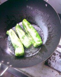 家常菜青椒酿肉做法图解8)