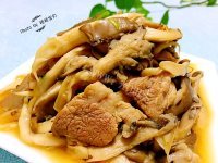 好吃平菇炒鲜肉做法图解9)