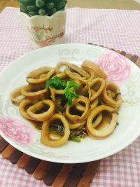 独特的烤鱿鱼做法图解12)