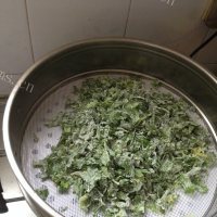 简单的粉蒸芹菜叶做法图解5)