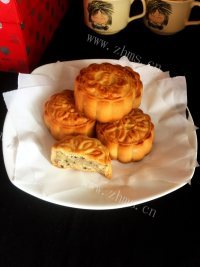 自制广式五仁月饼